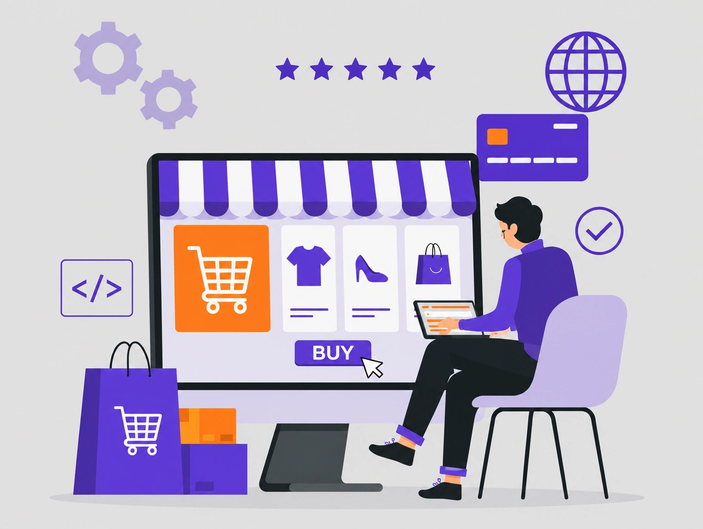 خدمات طراحی سایت فروشگاهی زیشاوب