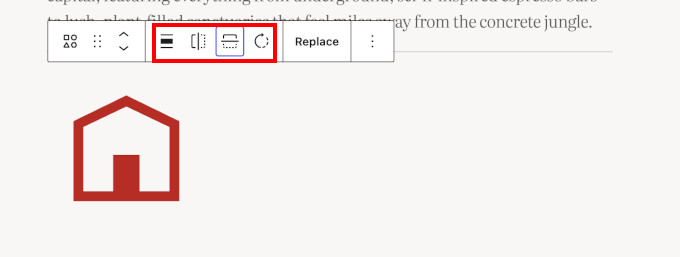 بهبود Icon Block